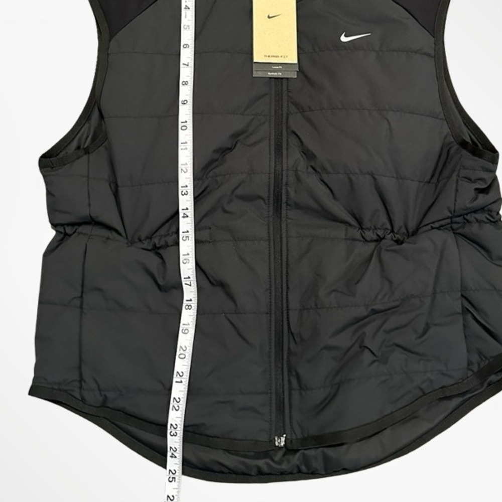 Nike Therma-FIT Swift Running Vest Loose Fit Black Lightweight Women's Large - Picture 8 of 11